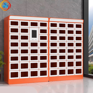 Intelligent Assembled Metal Food Delivery Locker Combination Lock Electronic QR Code Scanning Eco-Friendly Durable System for - Product Image 2