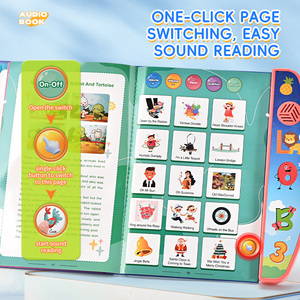 Jinming enfants illumination lecture cognitive sons <span class=keywords><strong>livre</strong></span> <span class=keywords><strong>audio</strong></span> apprentissage précoce éducation <span class=keywords><strong>livre</strong></span> d'histoire pour bébé - Product Image 4