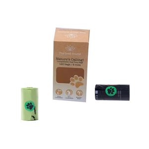 <b>Compostable</b> Custom Packaging 100% Biodegradable Pet Dog Poop <b>Bags</b> for Pet Dog Poop Waste Trash Garbage - Product Image 1