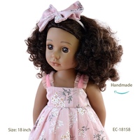 Fabricants et entreprises de poupées en vinyle américaines personnalisées de 18 pouces - BlackHorse Collectible Soft Toy Fashion Doll