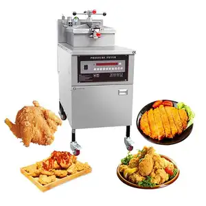 Friggitrice a Gas a pressione profonda friggitrice a gas commerciale friggitrice a pressione per pollo macchina per pollo