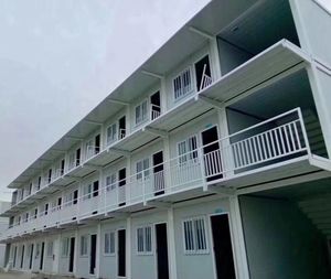 Pabrik langsung grosir murah kombinasi pekerja rumah kontainer rumah lipat - Product Image 5