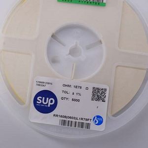 Bulk Discount RR1608 0603L1R78FT 0603 1608 Resistors Chip Resistors SMD Resistors 1.78ohm 1% 1/10W Thick Film Resistor - Product Image 1