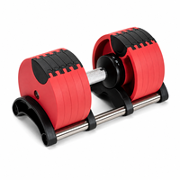 Ensemble de haltères réglables en acier pour la maison, équipement de musculation et de fitness, 20 kg, 24 kg, 32 kg, 36 kg