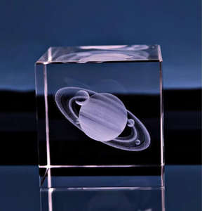 Cubo de Cristal Transparente Grabado al por Mayor, Cubo de Cristal en Blanco de Alta Calidad, Venta Caliente - Product Image 6