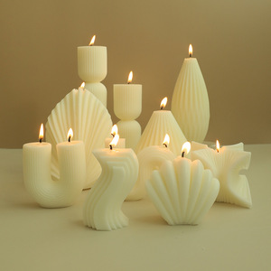 Vela Aromática Fasong, Regalo Creativo Hecho a Mano, Adorno de Cumpleaños, Recuerdo Bonito, Decoración para el Hogar Estilo Instagram, Fundición a Mano - Product Image 4