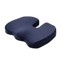 Coussin de refroidissement personnalisé en gel pour chaise de bureau coussin en mousse à mémoire de forme coussin et coussin lombaire de siège orthopédique vente en gros