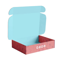Boîte d'expédition en carton rigide écologique XJY, découpée à l'emporte-pièce, avec logo imprimé et gaufrage pour chaussettes, avec insert en carton ondulé