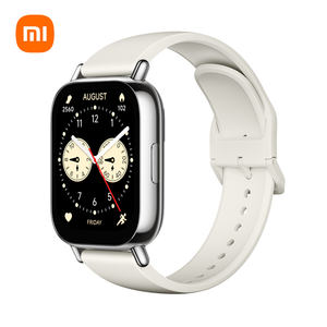 XIAO <span class=keywords><strong>MI</strong></span> ROUGE <span class=keywords><strong>MI</strong></span> Fréquence cardiaque Oxygène sanguin 5 ATM Montre intelligente étanche Fitness Tracker GPS Montre intelligente - Product Image 1