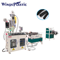 Línea de Producción de Tubería Corrugada de Pared Simple de PE de 16-32 mm, Máquina de Extrusión