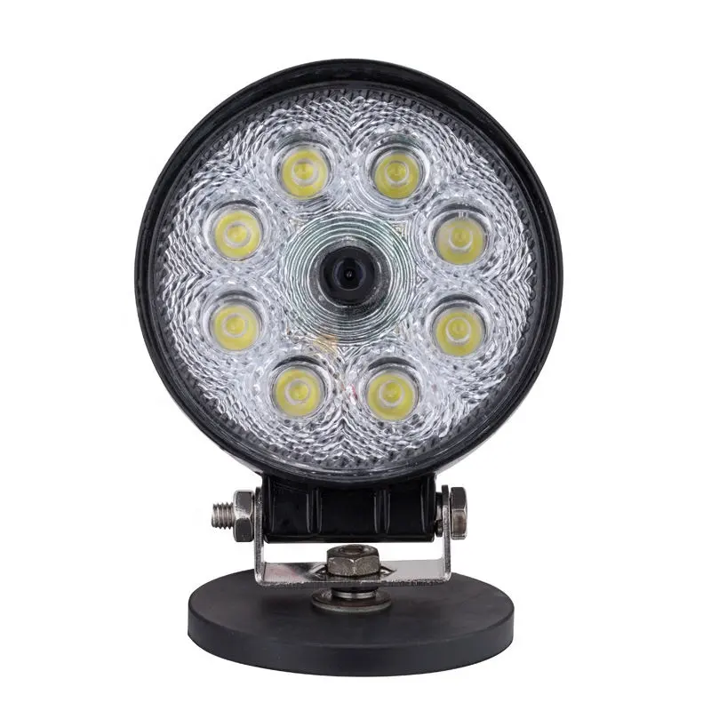 Harvester Machine Camera 12V LED Work Light 3.5 Inch Vehicle Off Road High Low Beam Lamp 24V Truck Agriculture Tractor Camera