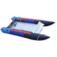 Nouveautés : Bateau pneumatique catamaran en PVC/TPU de 330 cm, bateau pneumatique catamaran à vendre