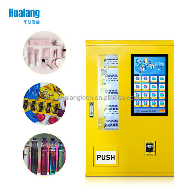 Commercial Touch-operated Small Condom Vending Machine Card Payment Wall Mounted Vending Machine for Hotel