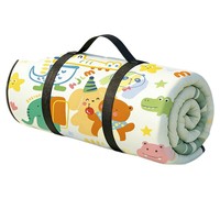 Tapis de pique-nique Chunyafang portable, épais, antidérapant, résistant à l'humidité, style Instagram, sans gonflage, pour camping, cuisine en plein air, pelouse
