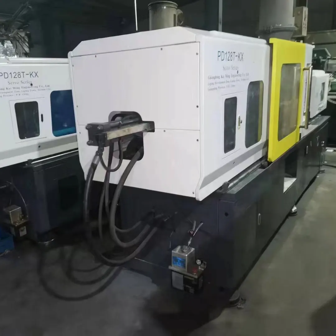 128ton used servo motor injection molding machine second hand plastic machine for mobile phone shell