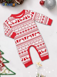 Noel eşleştirme aile pijamaları Xmas karikatür Santa Elk baskı Pjs yetişkin çocuk giyim parti tatil pijama pijama setleri - Product Image 5