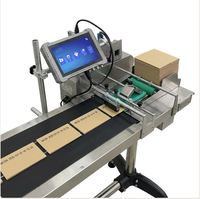 Imprimante jet d'encre automatique 12,7 mm et kit d'alimentation par friction pour machine d'impression de date d'expiration et de code de lot sur sacs en plastique et boîtes en papier