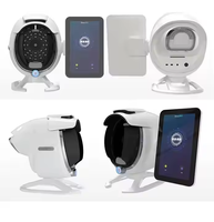 Analyseur de peau professionnel 3D Magic Mirror, écran tactile 15,6 pouces, détection d'intelligence artificielle, imagerie 8 spectres