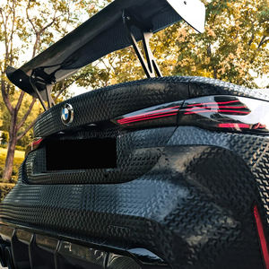 Brillante transparente TPU <span class=keywords><strong>fibra</strong></span> <span class=keywords><strong>de</strong></span> <span class=keywords><strong>carbono</strong></span> aspecto pintura protección coche envoltura película Anti amarilleo resistente a los arañazos duradero <span class=keywords><strong>vinilo</strong></span> Flexible - Product Image 5