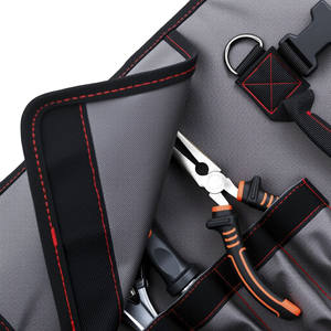 กระเป๋าใส่เครื่องมือแบบม้วน J-002 กันน้ำ บุโพลีเอสเตอร์หนา ปิดด้วยหัวเข็มขัด มีหูหิ้วด้านบน สำหรับเครื่องมือช่างไฟฟ้าและฮาร์ดแวร์ - Product Image 1