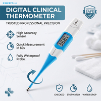 Vente en gros de fièvre à température corporelle Thermomètre électronique numérique flexible médical et clinique pour bébés adultes