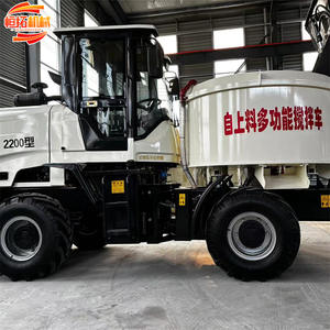 Camion malaxeur à béton auto-alimenté, camion de transport mobile à plateau, intégrant le malaxage et le chargement, Chaotian Pot - Product Image 3