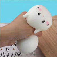 Jouet anti-stress TPR mignon et adorable, gadget éducatif à rebond lent, célèbre sur internet, pour jeunes de 15 à 35 ans
