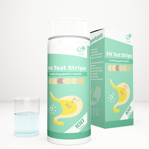<span class=keywords><strong>Tiras</strong></span> Reactivas para <span class=keywords><strong>Orina</strong></span> y Ácido Gástrico de la Marca LYZ con Medición Precisa de <span class=keywords><strong>pH</strong></span> - Product Image 2