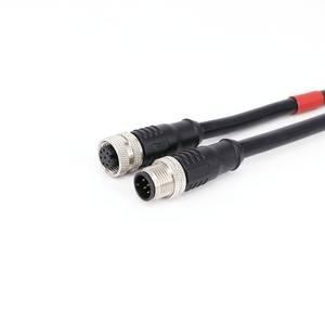 M12 8p כבל אתרנט זכר CCB-84901-2001 ראייה קונגנקס נחושת חומר מגע 10a מחבר ביצועים גבוהים - Product Image 1