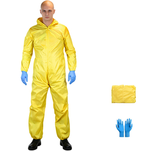 Disfraz de Mono Amarillo Impermeable para Hombre Adulto, con Máscara y Guantes, para Halloween y Cosplay - Product Image 2