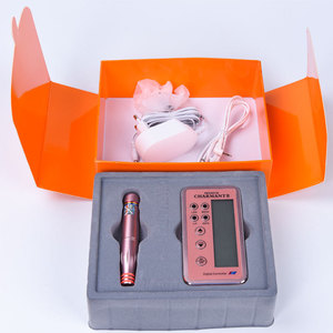 ชุดเครื่องไมโครเบลดดิ้งไร้สาย PMU สีชมพู พร้อมจอ LCD สำหรับสักคิ้ว ปาก และแต่งหน้าถาวร - Product Image 5