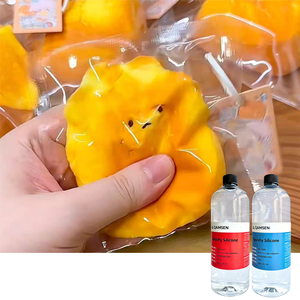 Matière première Taba Squishy Gel 1:1 Qualité alimentaire Gel silicone super souple pour moulage corporel DIY Marque QAMSEN - Product Image 5