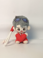Gantungan Kunci Boneka Plush Custom OEM/ODM, Figur Anak Laki-laki dan Perempuan, Boneka Lembut, Gantungan Tas Kartun Custom untuk Hadiah