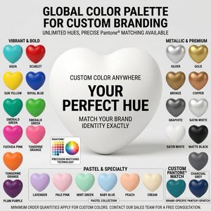 Custom logo Stress Relief Promotional <b>Gifts</b> PU Soft Foam Stress Relief Squeeze Toys Heart Stress Relief Balls - Product Image 4