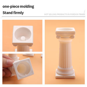 Soporte <span class=keywords><strong>de</strong></span> Plástico para <span class=keywords><strong>Pastel</strong></span> con Forma <span class=keywords><strong>de</strong></span> Columna Romana, 4 Piezas, Soporte Multicapa para Decoración <span class=keywords><strong>de</strong></span> Pasteles <span class=keywords><strong>de</strong></span> <span class=keywords><strong>Boda</strong></span>, Herramienta <span class=keywords><strong>de</strong></span> Soporte para Pasteles <span class=keywords><strong>de</strong></span> <span class=keywords><strong>Fondant</strong></span>, Separador <span class=keywords><strong>de</strong></span> Niveles - Product Image 5