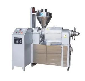 13.6kw temperature controlled combined screw oil press peanuts oil pressers sunflower oil pressing and refining machine
