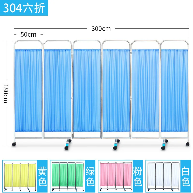 ล้อเบรกอเนกประสงค์ [6 พับ] แบบเหล็กกล้าหนาพิเศษ 304