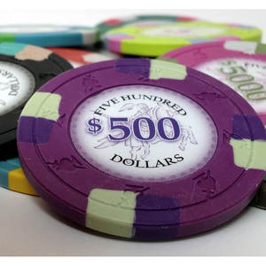 Poker Chip Lounge Poker Knights Jetons en argile de 13.5 grammes avec plateau de haute qualité pour les joueurs professionnels - Product Image 2