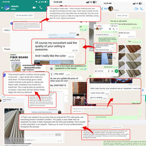 Pannello murale impermeabile di alta qualità materiale Wpc decorazione decorazione decorazione di alta qualità di colore e dimensioni personalizzate - Product Image 5