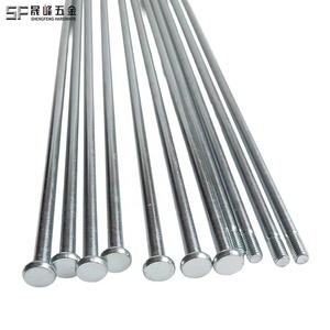 Dài vít nhà sản xuất thép carbon 1000mm 300mm 1 kim loại dài chiều dài vít Bolt dài mạ kẽm đầy đủ chủ đề vít - Product Image 1