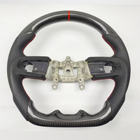 Volant sport personnalisé en fibre de carbone de luxe, accessoires automobiles pour Jeep Wrangler JL