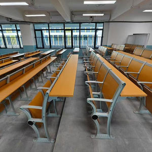 Pieds en alliage d'aluminium pour salles de classe universitaires connectés bureaux <span class=keywords><strong>et</strong></span> <span class=keywords><strong>chaises</strong></span> avec tableaux d'écriture combinaison bureau <span class=keywords><strong>et</strong></span> chaise d'école - Product Image 3