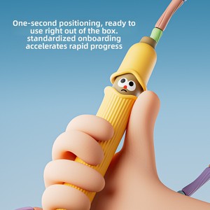 Corde à sauter amusante en forme de joint de bambou <span class=keywords><strong>pour</strong></span> l'école primaire des enfants, fitness et santé, corde d'entraînement <span class=keywords><strong>pour</strong></span> débutants - Product Image 3