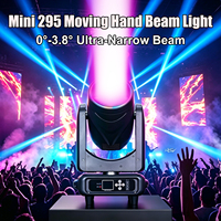 Mini Sharpy 295W 14R Beam Moving Head Light DMX512 RGBW Ampoule Hernia 12 puces de couleur Gobo Double Prisme Sonore Actif Scène Disco DJ
