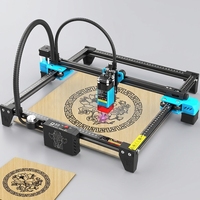 Máquina de Grabado Láser de Diodo ActionLasers de 5.5W, Grabador y Cortador Láser CNC de Escritorio para Madera, Acrílico, Cuero, Bricolaje, Alta Velocidad