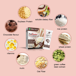 Batidos Sustitutivos de Comida Wins Town para Pérdida de Peso, Bebida de Proteína de Soya con Sabor a Chocolate, Batido Dietético Quemagrasas - Product Image 6