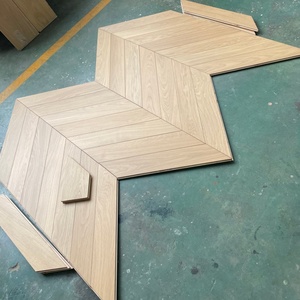 <span class=keywords><strong>Parquet</strong></span> en bois de chêne européen haut de gamme, stratifié 14 mm, chevron, qualité AB, <span class=keywords><strong>pour</strong></span> cuisine - Product Image 3