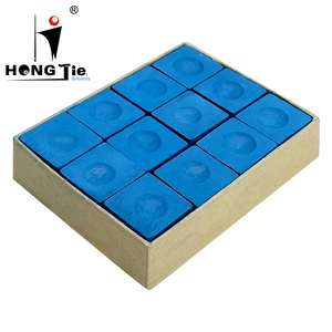 Hongjie Billiards Factory Hot Selling High Quality <strong>Pool</strong>/Snooker/Billiards <strong>Chalk</strong>, 12pcs/box Billiards Accessories - Product Image 5