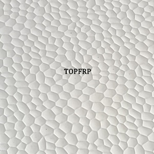 Plaque en fibre de verre renforcée, panneau mural en FRP gaufré - Product Image 5