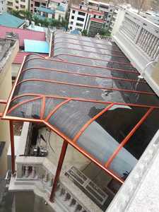 Transparente 4x8 hoja de plástico 16mm Trapezoidal al aire libre fino transparente sólido hojas de policarbonato - Product Image 3